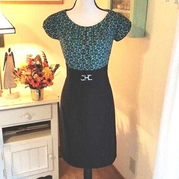 AGB Two Piece Look Dress - Picture 1 of 12